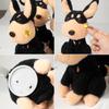 Black Dog Electric Bee Puppy Doll Learn To Talk Stung By Bees Dog Syuffed Toys  Christmas Gift