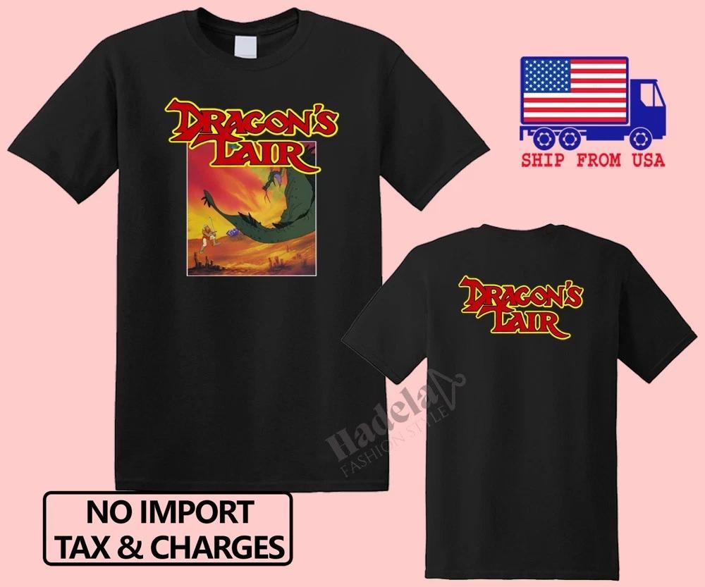 Dragon s Lair Movie Men s Black Size S-5XL 4XL