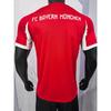 Mens Bayern Munich Home Soccer Jersey Short Sleeve Performance Shirt Bamboo Fiber Fall Winter