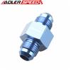 AN4 AN6 AN8 AN10 Male To AN4 AN6 AN8 AN10  Female 1/8" NPT Gauge / Sensor Side Port Adapter Oil Fuel Fitting Hose End