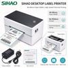 SIHAO Impressora de Etiquetas Térmicas 40-80mm Bluetooth Portátil Para Ferramenta de Etiqueta de Código de Barras para Logística e Frete