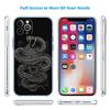 PP56 Snake Design Soft Shell Transparent Phone Case for Samsung Galaxy A04 A04S A14 A23 A34 A54 M23 M33 M52 M53