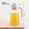 ZISIZ Glass Oil Dispenser Bottle