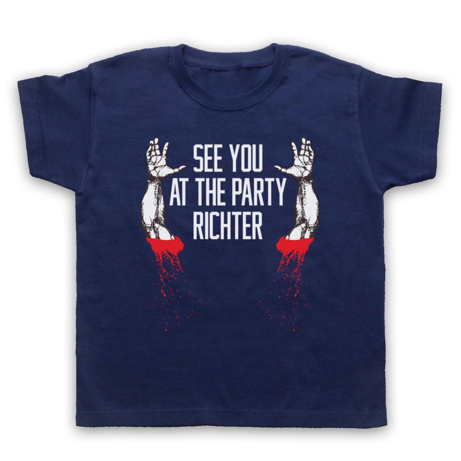 SEE YOU AT THE PARTY RICHTER TOTAL RECALL UNOFFICIAL KIDS CHILDS T-shirt 130