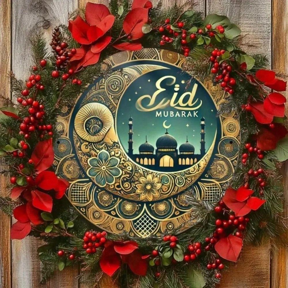 Metal Wall Art Decor Handmade 20x20cm Tin Painting Home Gift