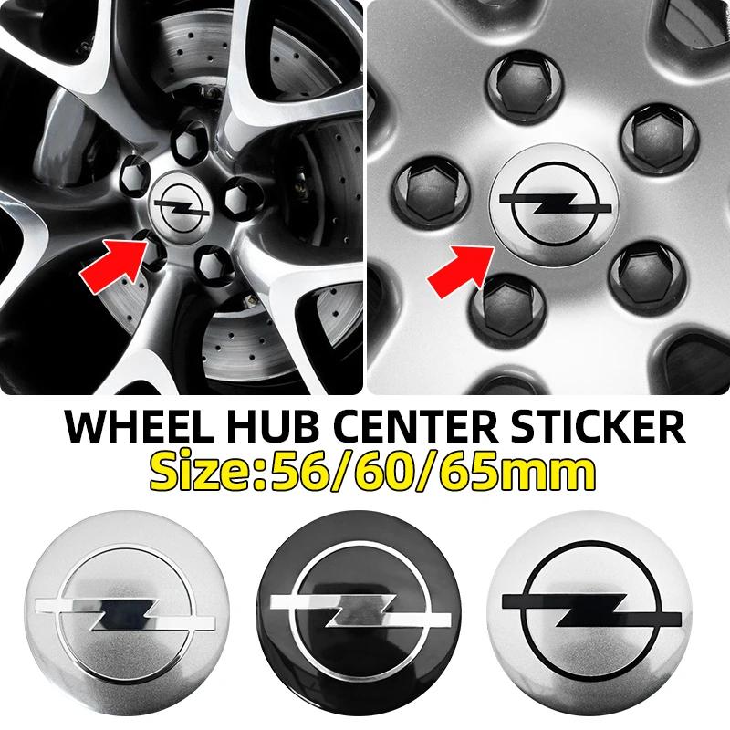 4 szt. 56 mm 60 mm 65 mm Emblematy Środkowe Kół Samochodowych Dekielki Naklejki Do Opel Insignia J F Antara Meriva Zafira H G Corsa Vectra Astra