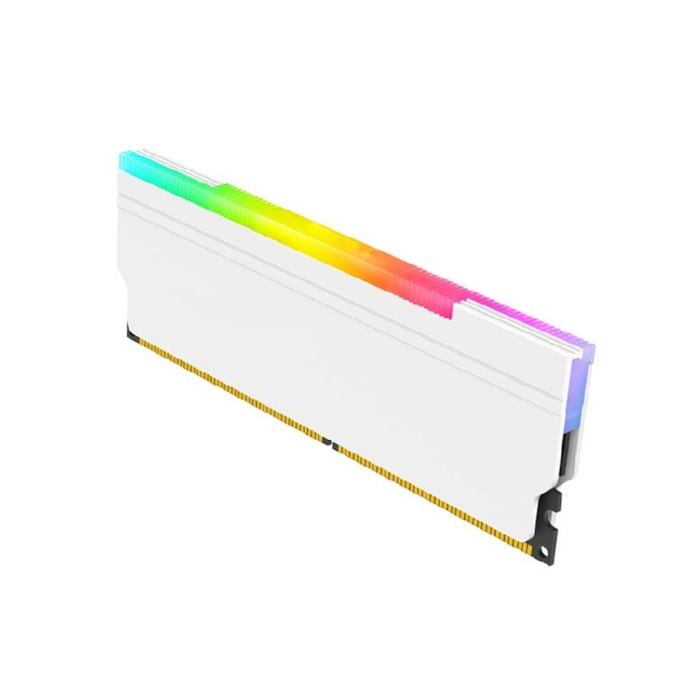 Computer Memory Card Cooling Radiator 5V3Pin ARGB Memory Card Heatsink Pad Aluminum Memory Cooling Heatsink белый