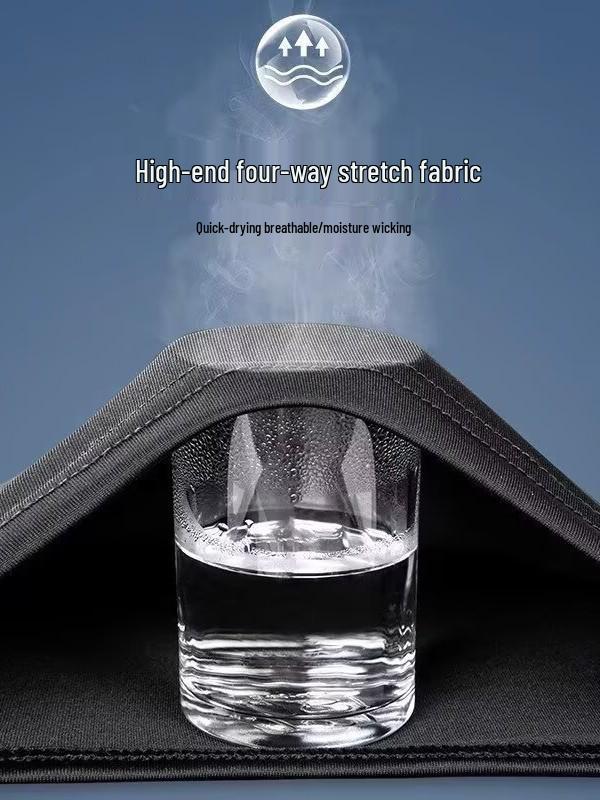 Men's Quick-Dry Compression Top for Running & Cycling