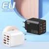 240W Gan Usb C Charger 8 In 1 Fast Charging Phone Charger Power Adapter For Eu/Us/Uk Plug Wall Charger
