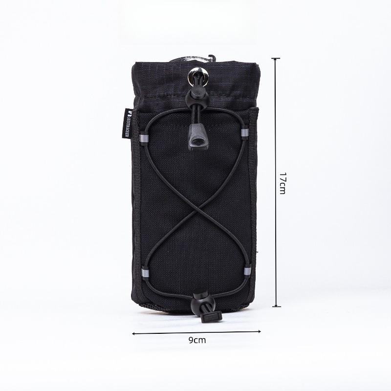Outdoor Backpack Accessory Phone Bag Ultra Light Nylon Shoulder Strap Bag Hiking Water Bottle Holder Small Storage Pouch