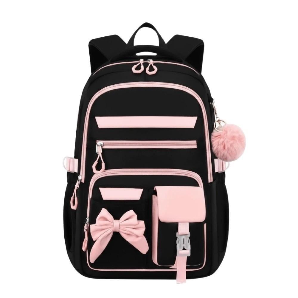 

Casual Large Capacity Backpack Daypack Students School Bag Laptop Bag Nylon Bow Backpack Sport Backpack 3