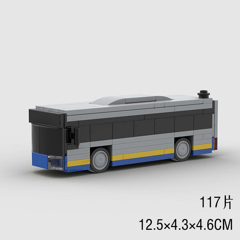 

Туринский автобус Конструктор Автобус Автомобиль Сборная Игрушка Модель Совместимая с Мелкими Деталями