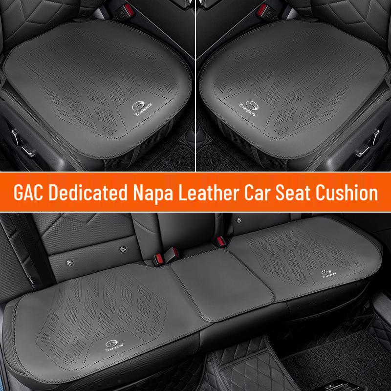 Genuine Leather Seat Covers for Trumpchi GS4, GS3, GA4, GA6, GS7, and GS8 Models