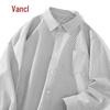 VANCL Men's Striped Oxford Long Sleeve Shirt