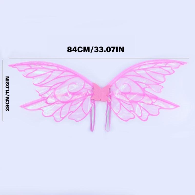 Butterfly Wing for Girl, Halloween Fairies Wing Costume for Women Girl Children Birthday, Christmas, Cosplay, Masquerade
