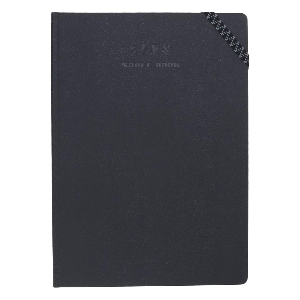 Life Note Noble Book A6 Plain N1641 Black
