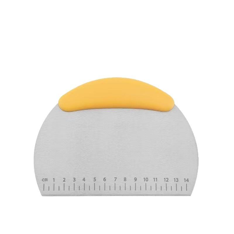 Stainless Steel Strip with Scale Surface Knife for Baking Flour, Cutting Noodles, Chocolate Wafers, Knife for Scraping, Scraper, Baking Tools