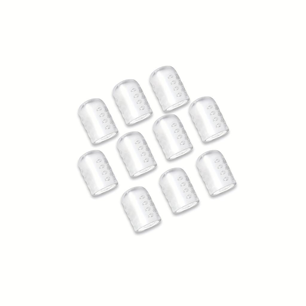 10 Pack Toe Protectors, Finger Guards, Anti-Abrasion, Sweat-Proof, Waterproof, Transparent Protectors, No Electricity Or Batteries Required