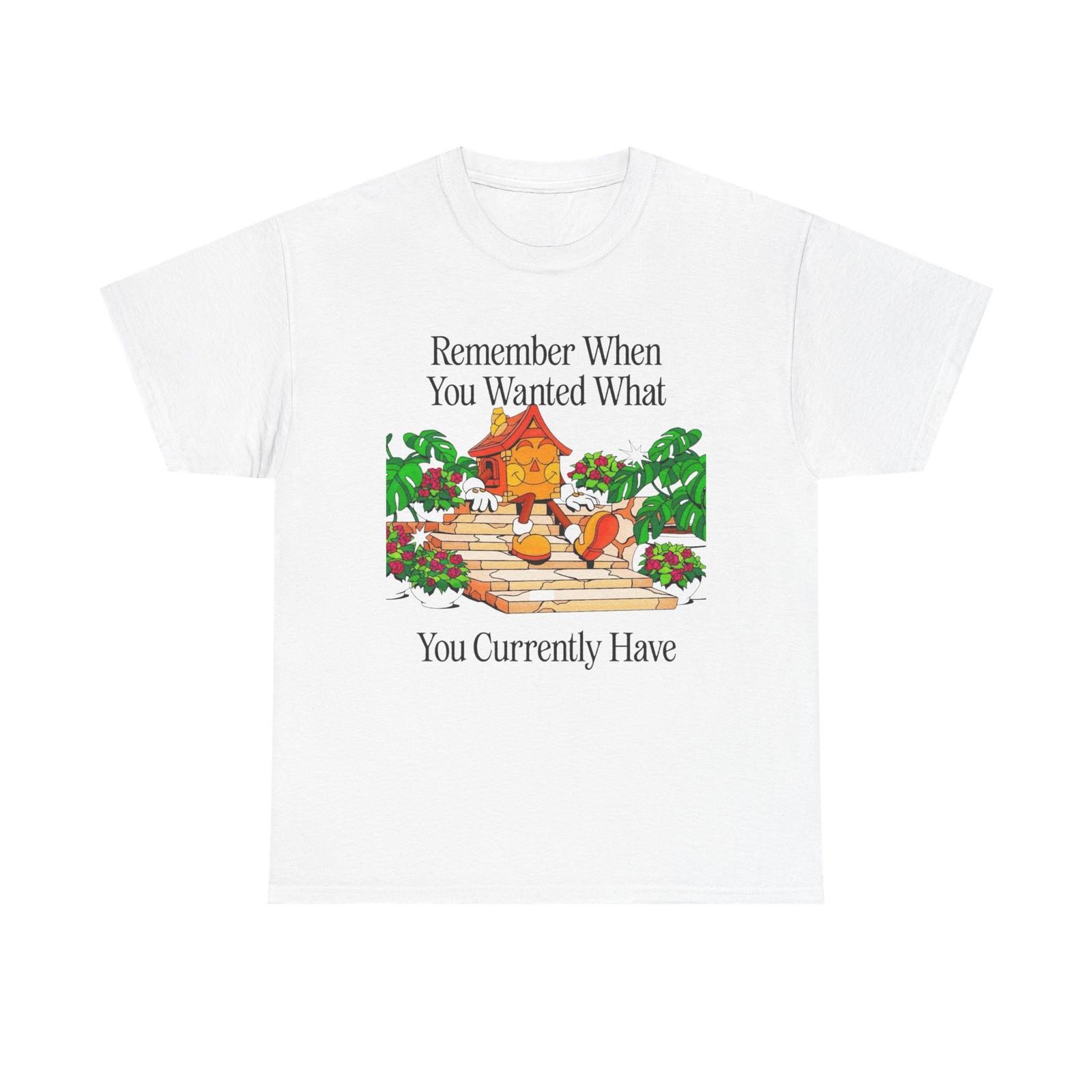 

Remember The Journey Graphic T Shirt Mens Womens Tees Top Unisex Heavy Cotton Tee M