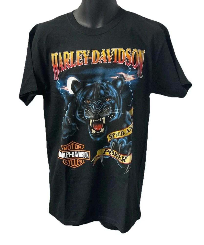 

Harley Men#039;s Lunge Short Sleeve TShirt Black Full Size S5XL Unisex T-Shirt M