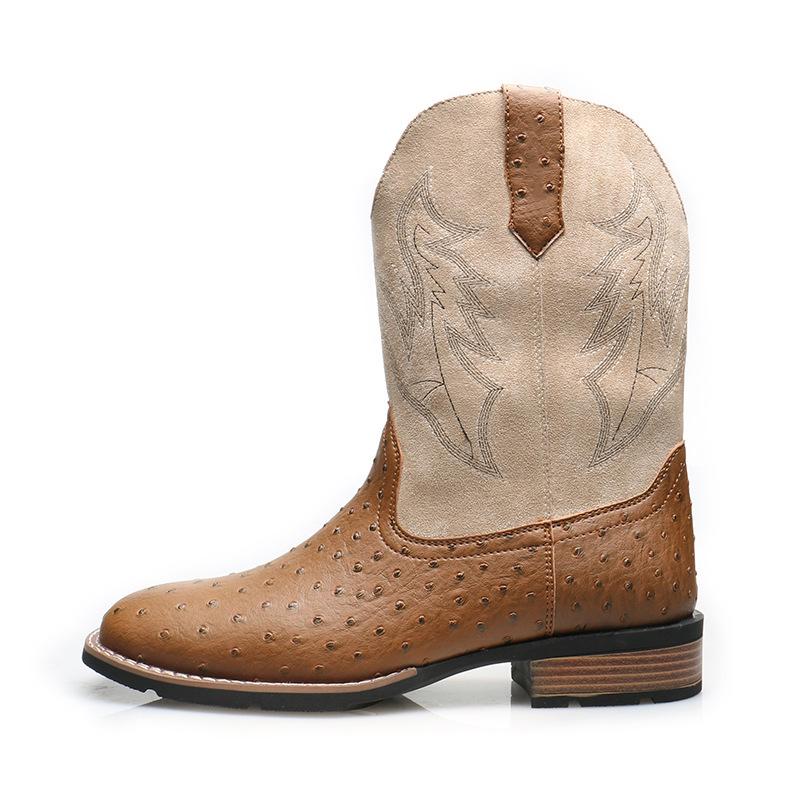 888 Cowboy Boots Western Cowboy Knight Boots Foreign Trade Large Size Knight Boots