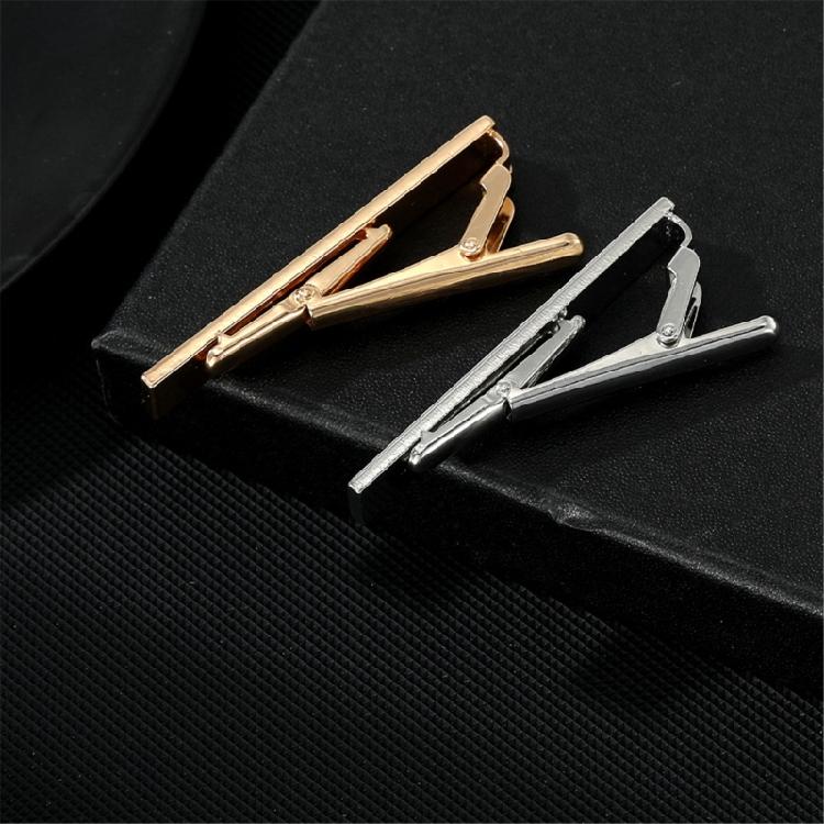 Men’s Neck Tie Clip for Formal Occasion Business Conference Tie Pin Daily Wear