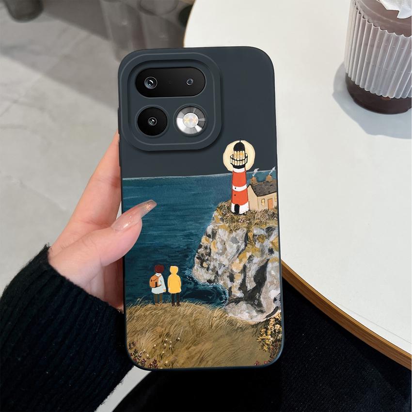 For Oppo Realme 16 14 15 Pro Plus C85 Pro OPPO Reno 15 Pro A6X A78 A96 A95 A94 A93 A92 A91 Phone Cases Fashion Pattern Soft Silicone Lightweight Shell