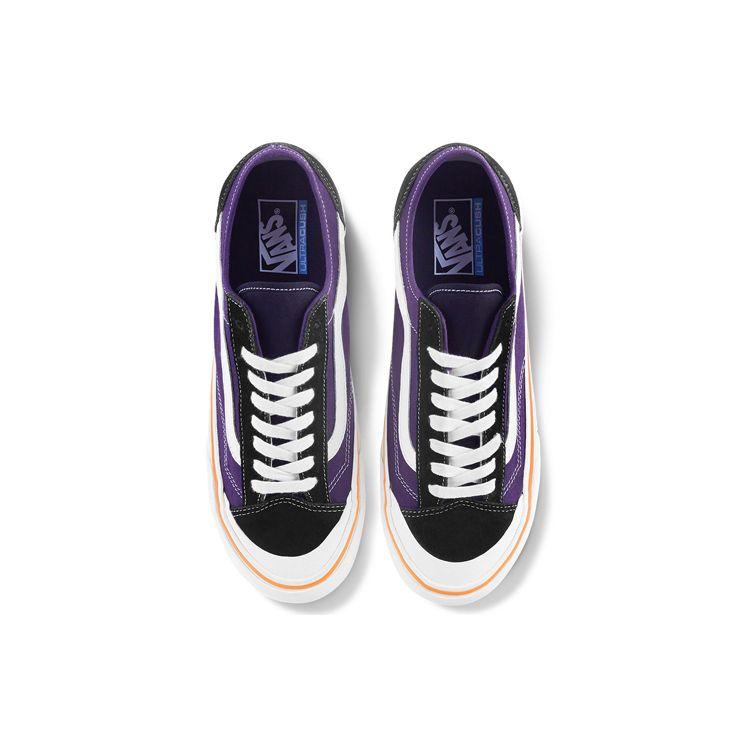 Vans Style 36 Sf Low Top Skate Shoes Unisex Sneakers Black Purple VN0A3MVL25S