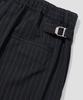 AGOD Strap Banding Wide Slacks [Black Stripe]