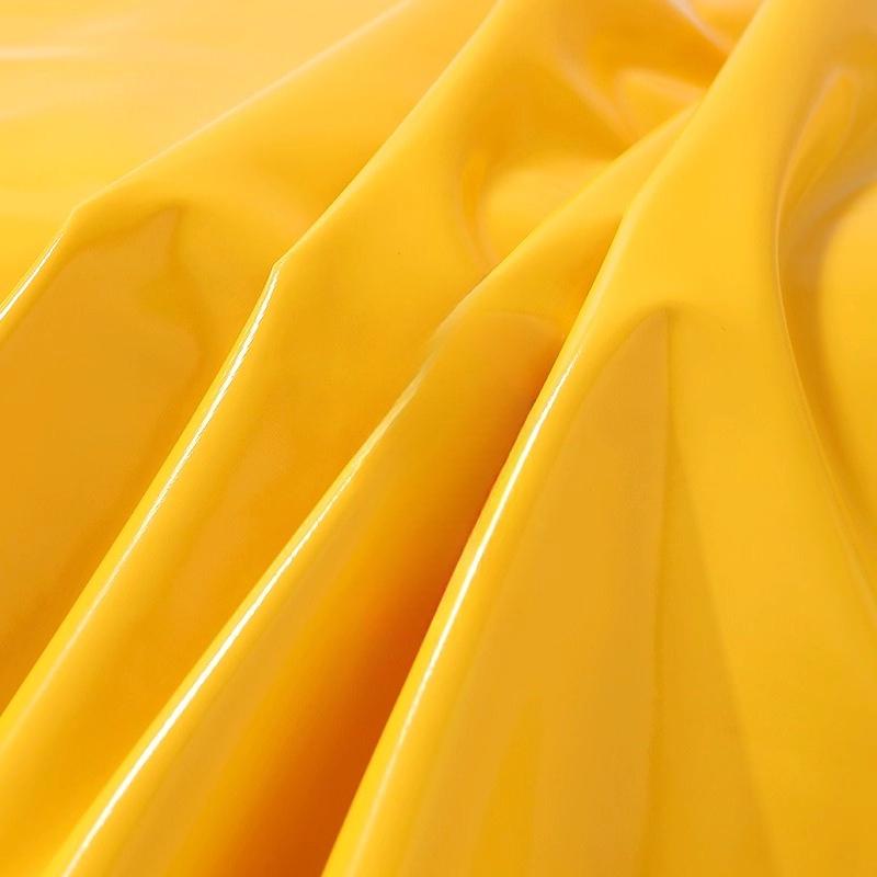 Waterproof 4 Sides Stretch Shiny Leather Fabric Per Meter for Upholstery Sofa Pillows Mat Bag Diy Sewing Cloth Thin Soft Plain