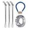 Adjustable Steel Wire Spoke Wrench for Bicycles