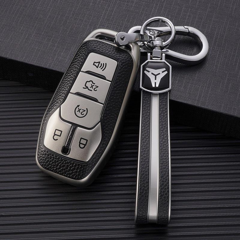 TPU Shell Key Case for Ford Edge, Escort, Kuga, Explorer, Borui, and Mondeo