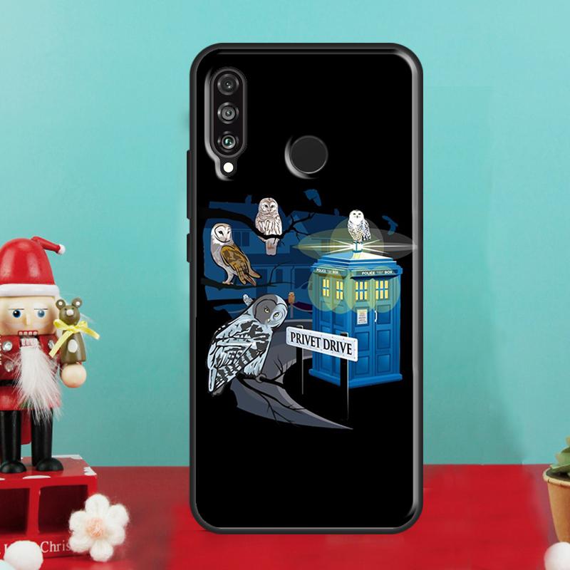 Owl Watercolor Animal For Huawei Nova 12i 12s 11i 5T Y90 Y70 Y60 Y61 Y91 Y72 9 10 SE P60 Pro P20 P30 P40 Lite Case