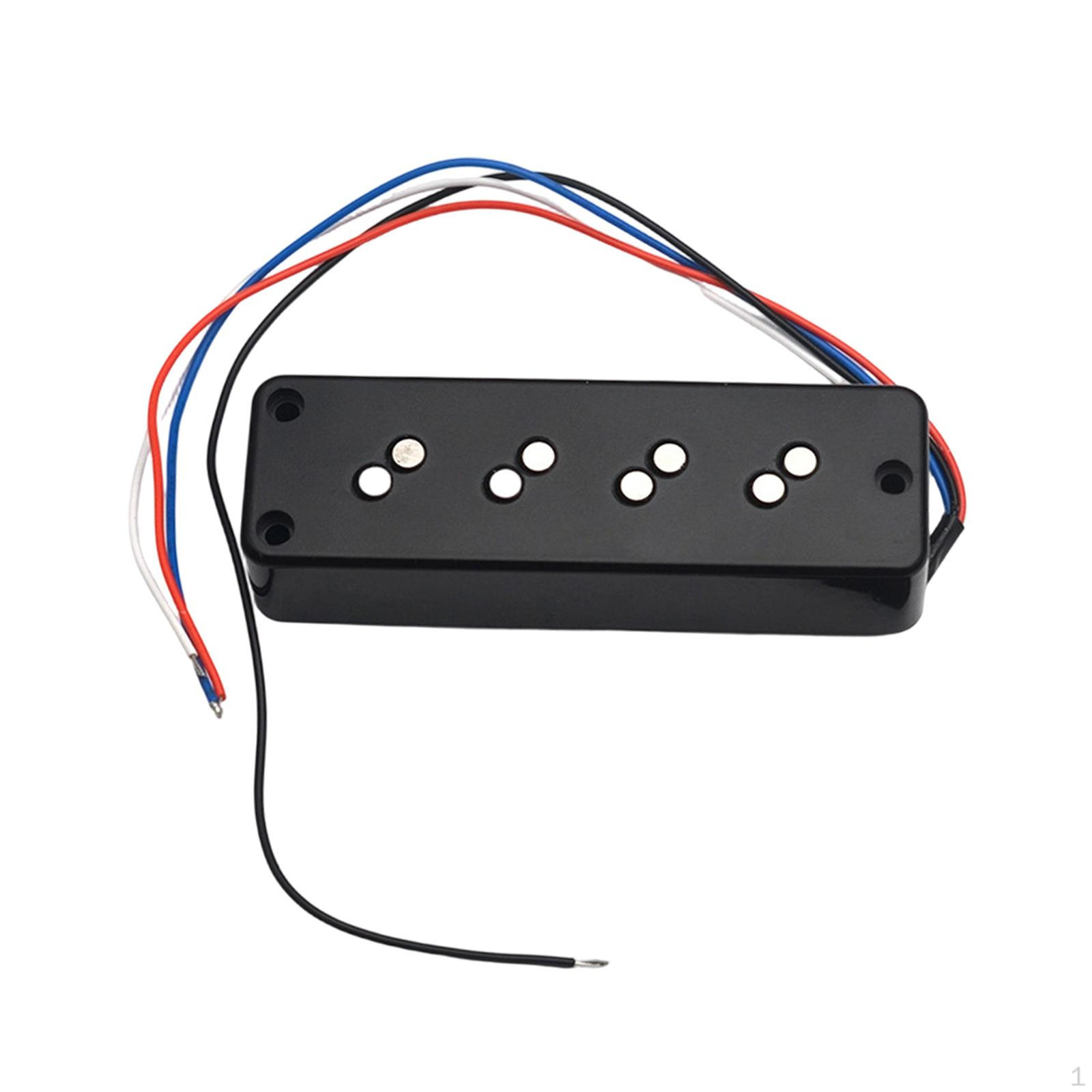 

Coil Electric Pickup for Bass Guitar, Humbucker Replacement Accessory, Bridge Part Musical Bridge