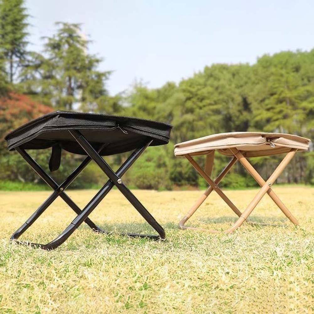 Ultra-light Portable Zipper Campstool Anti-splash Water Camp Chair Outdoor Picnic Bench  Fishing