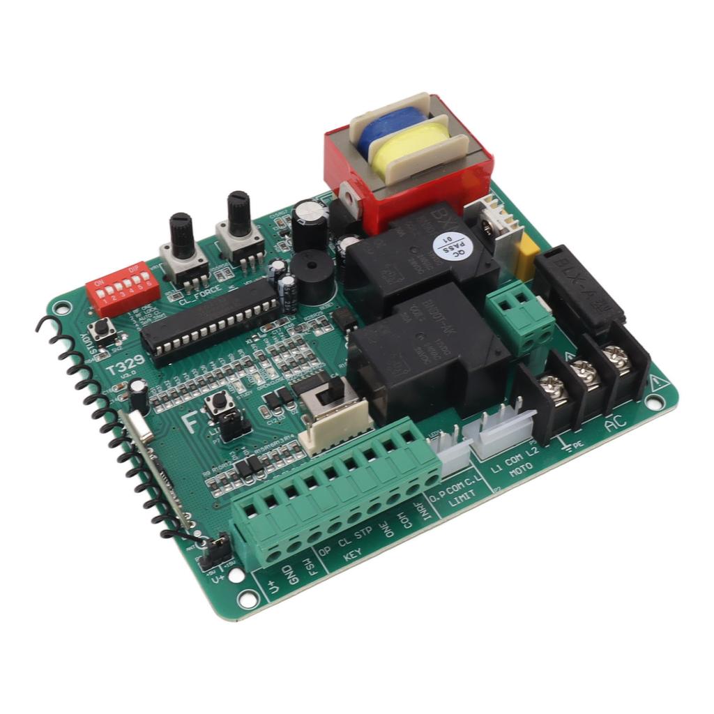 Sliding Gate Motor Control Board LED Indication Electric Door Motor Circuit Board with Remote Control