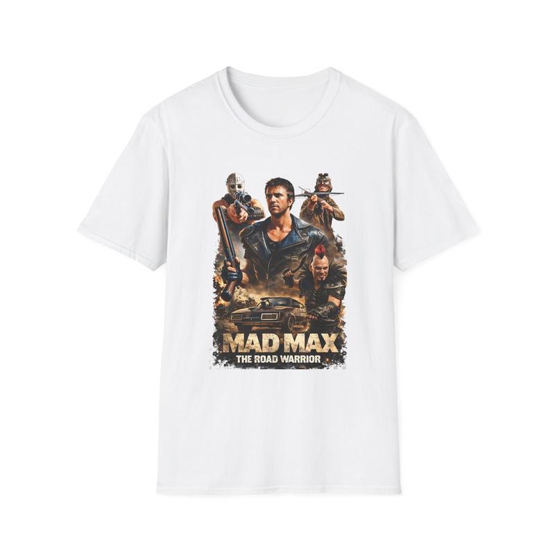 Mad Max Road warrior Unisex T-Shirt| Post-Apocalypt wbr/ ic Movie Art XXXL