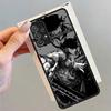 Anime One Piece Zoro Phone Case for Samsung Galaxy A24 A72 A34 A21s A35 A26 A54 A25 A52 A33 A36 A23 A32 A22 A53 A56 Black Edge