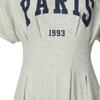 GGPX New York Waist Dart Print Flare Short Sleeve Dress  Gq3op001f 
