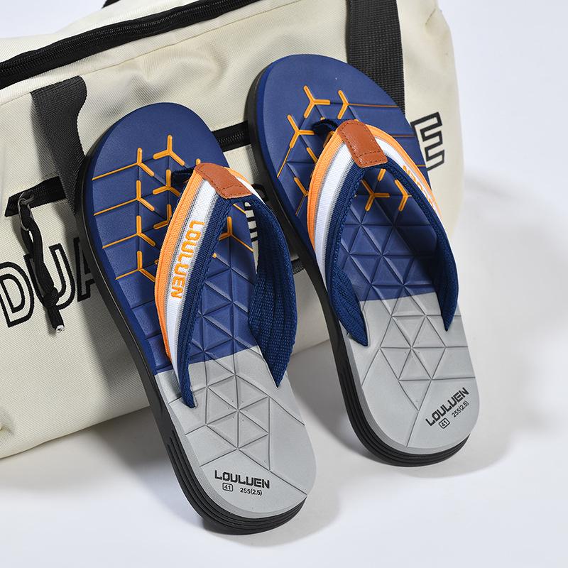 Men's Non-Slip Summer Flip-Flops: 2025 EVA Cool Beach & Outdoor Sandals