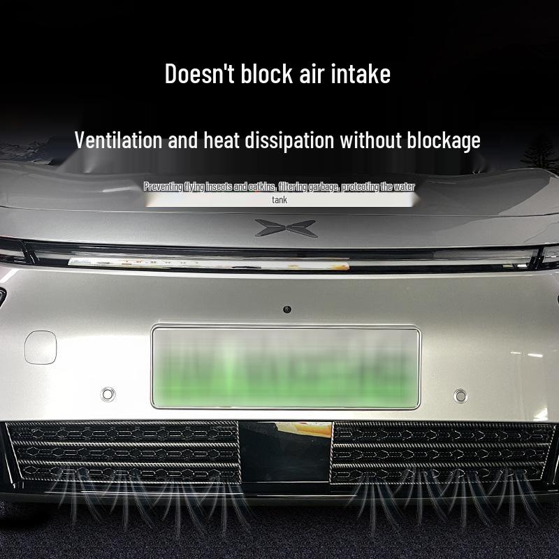 Insect & Dustproof Mesh Cover for XPeng P7 2024 - Air Grille & Water Tank Protection