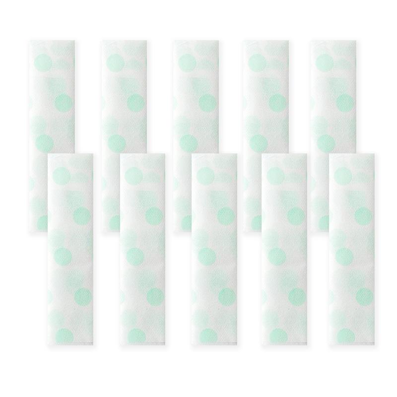5/10/20PCS Green Dot Printing Toilet Seat Cover Portable Disposable Bacteria-proof Toilet Covers Travel Camping Hotel Supply ZYF