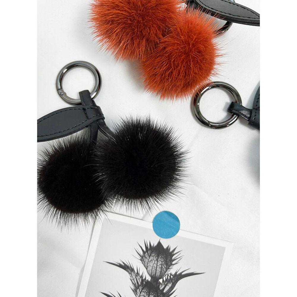 THEHEE Mink Fur Cherry Charm