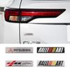 Mitsubishi New ASX Lancer Lingshuai RALLI ART Metal Nameplate Aluminum Sticker