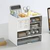 Reasonable Partition Drawer Storage Box Plastic Pen Holder Multipurpose Desk Organizer  School