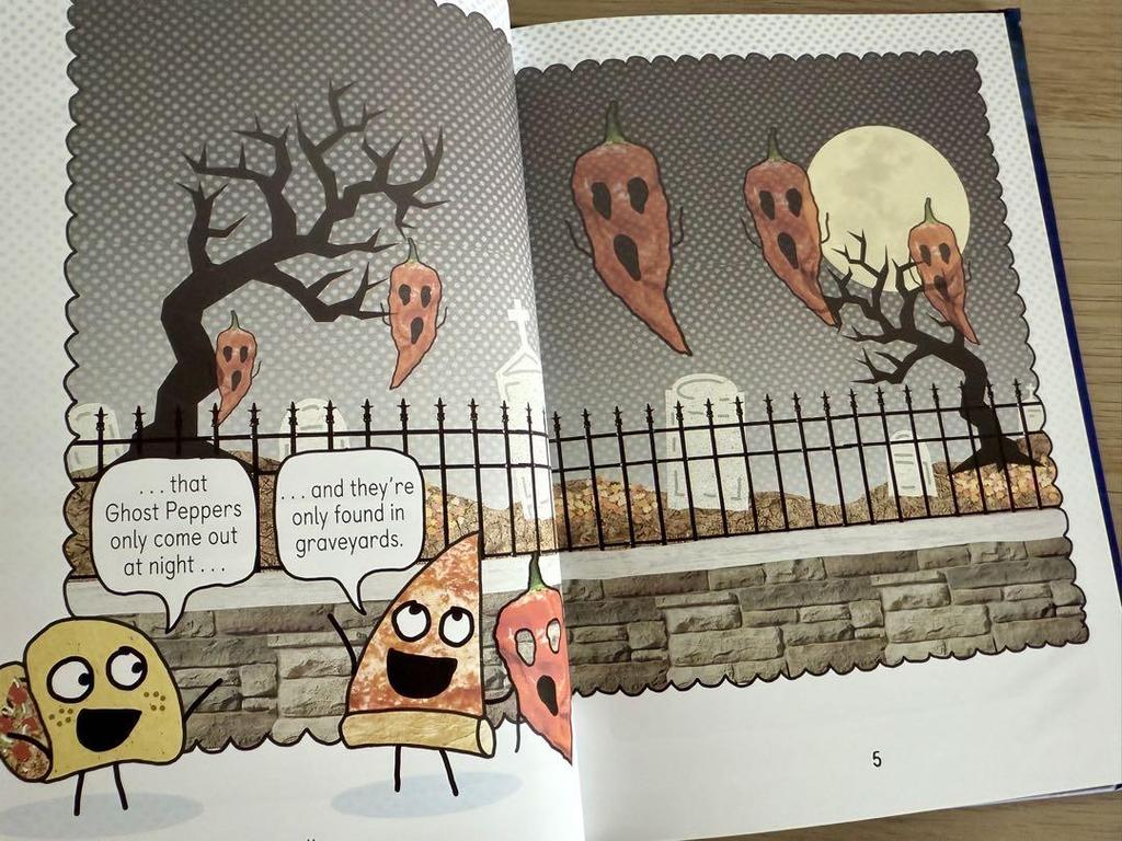 [USED] Pizza and Taco 5 6 English Comics Foreign books Picture books