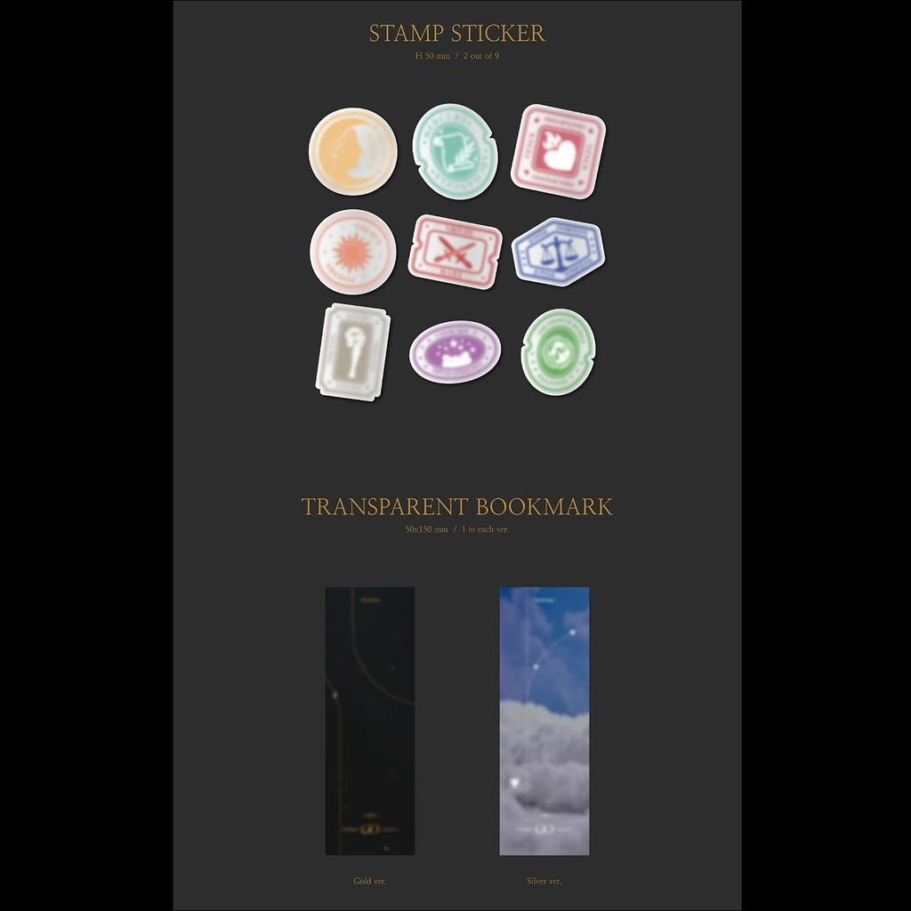 CIX [GO Kapitel 1 GO Gemeinsam] 8. Mini-Album (Gold ver. / Silber-Version.)