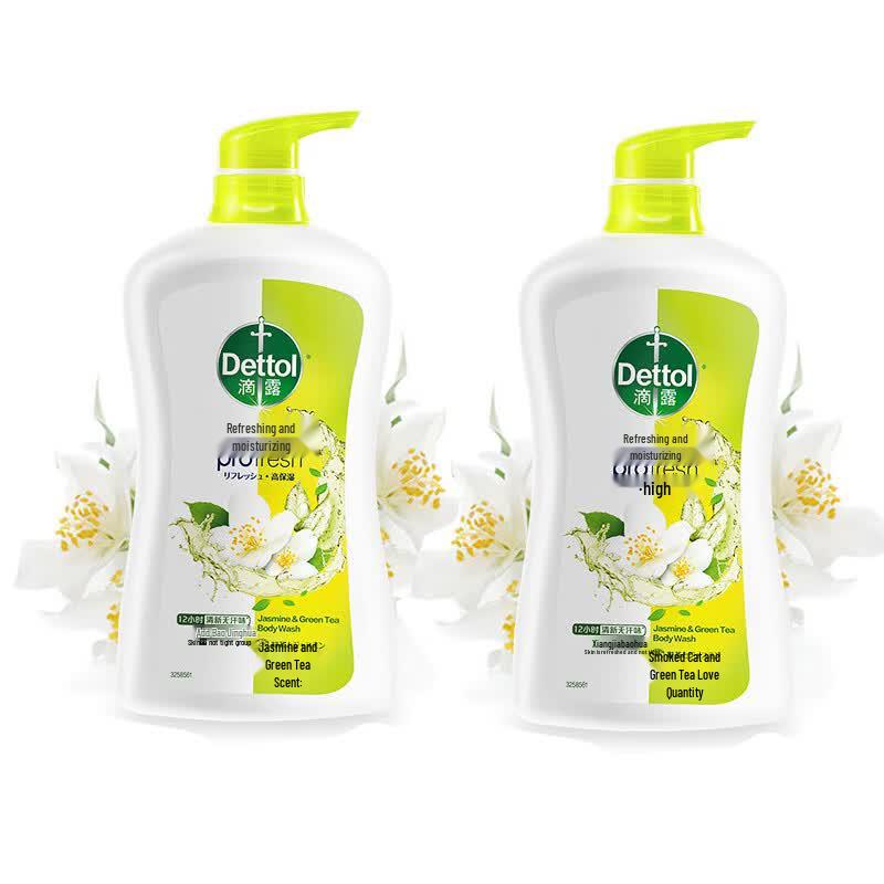 Гель для душа Dettol Fresh Увлажняющий Жасмин и Зеленый Чай
