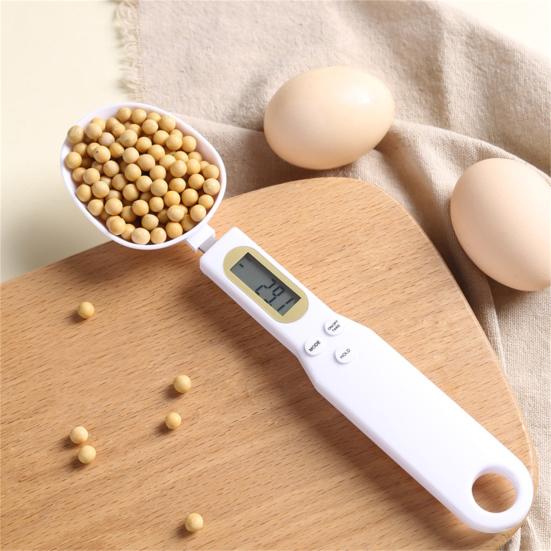 Digital Measuring Spoon Scale High Precision 500g/0.1g LCD Display Electronic Food Dispensing Condiments Weighing Scoop Kitchen Gadgets