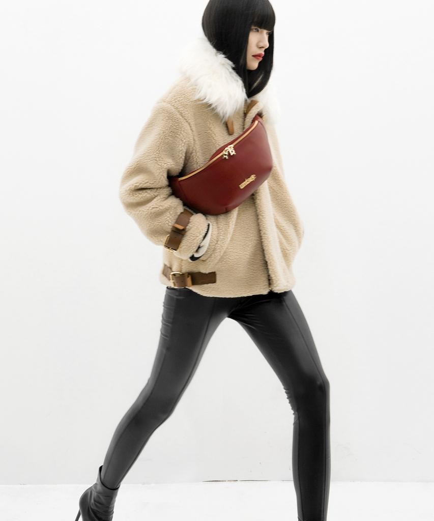 Untage High-Rise Leather Leggings Pants_Uws-Fp22
